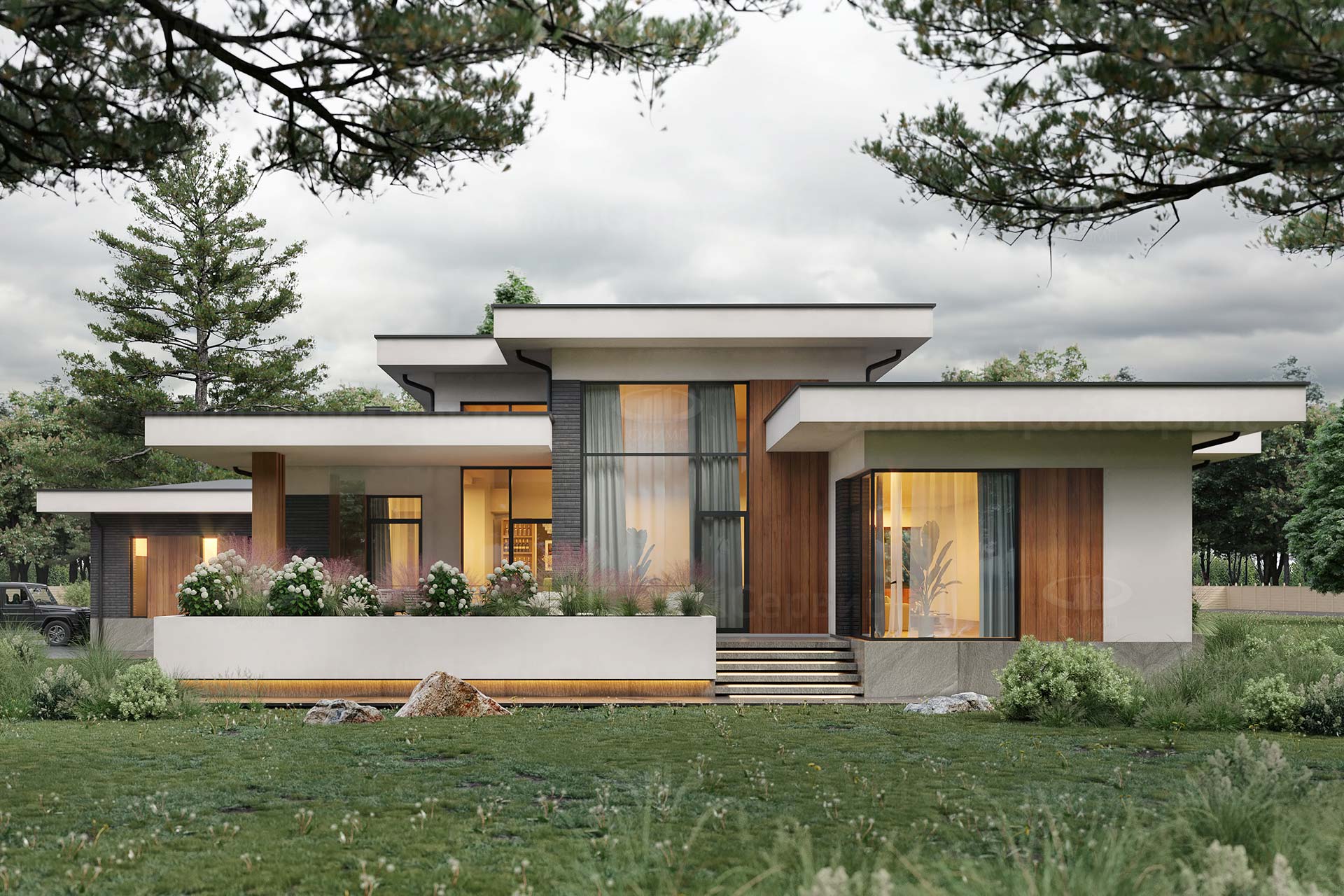 Интерьер в стиле теплый минимализм